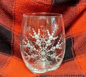 Snowflake Stemless Wine Glass Workshop @ Harford Artists Gallery